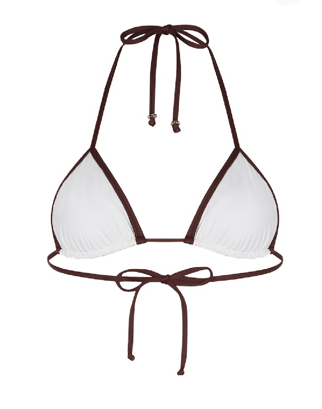 Ophelia Top Brown reversible white